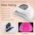 Uv Led Nail Lamp 320w Dryer Gel Polish Light Manicure Salon Curing Sun X15 Max