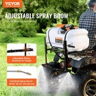 Atv Spot Sprayer 15 9 Gal 60 L Atv utv Broadcast Sprayer W a Nozzle Boom 12 V Pu