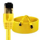 Cat8 Rj45 Ethernet Cable High Speed 40gbps Network Shielded Copper Yellow Lot