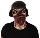 Ghoulish Productions 1945 Soldier Latex Mask Zombie Horror Halloween Party
