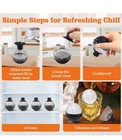 Silicone Large Ice Ball Molds For Whiskey round Ice Maker For Cocktails  Bourbon