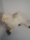 2010 Hansa 15  Lounging Sheep Plush Stuffed Animal Toy
