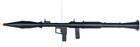Prg7 Rpg Bazooka Rocket Launcher Prop 1 1 Scale Full Size Print 3d Printed Black