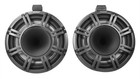 2 Kicker Kmtc11 Hlcd 11  600w Horn-loaded Led Wakeboard Tower Speakers 44kmtc114