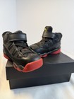 Jordan 6 Rings  td  Kids Mid Top Strap Sneakers Black red Us 7 323420-063