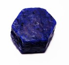 Natural 318 20 Ct  Huge Blue Sapphire Specimen Rough Treated Gemstone Certified