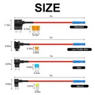 32pc 4 Types Fuse Tap Kit 12v 5amp 15amp 20amp Add-a-circuit Standard Mini Blade
