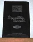 1946 Emd milwaukee Road  e7  Logo Cov Loco Operators Manual W road Numbers 