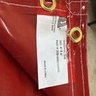Steiner 338-6x8 Welding Curtain  Transparent Vinyl  8 Ft  W   6 Ft   New 