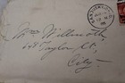  1905 Cancelled Stamp Set Of 2 Handwritten Story   Letters Antique