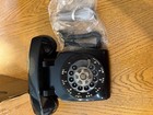Vintage Bell System Rotary Dial Telephone  Western Electric  Desk Black Untested
