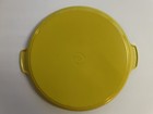 Le Creuset Yellow Soleil Enamel Cast Iron Grill Pan France 12 5    Double Handles