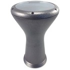 17  Black Metal Gawharet El Fan Darbuka Doumbek With Clear Power Beat