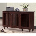 Wholesale Interiors Fernanda Modern And Contemporary 3-door Oak Brown Wooden    