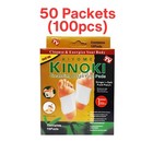 50 Pcs Kinoki Gold Premium Detox Foot Pads Organic Herbal Cleansing retail Box
