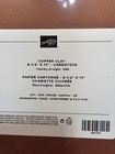 Stampin  Up  Copper Clay Cardstock Full Pack 24 Sheets New