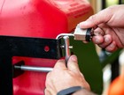Locking Gas Can Rack  Wrecker  Rollback  Rotator  Tow Truck  Service Truck 