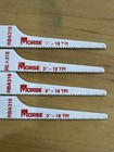 Lot Of 8 Morse 3    Reciprocating Saw Blades Rba318   Rba324 18 Tpi 24 Tpi Usa
