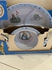 Peter Rabbit Beatrix Potter 4 Piece Dinnerware Set  New