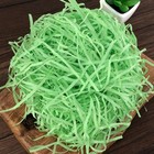 Green Crinkle Cut Paper Shred Filler Gift Box Basket Filling Confetti Grass