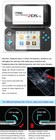 9h  Clear Tempered Glass Screen Protector Film Guard Shield For Nintendo 2ds Xl