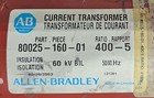 Allen Bradley Current Transformer Ratio 400-5 Pn   80025-160-01     New   
