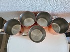 5 Russian Standard Vodka Copper Brass Metal Moscow Mule Drink Mugs Cups