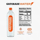 Gatorade Purified Water  Unflavored  1 Liter Bottles  6 Pack