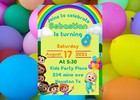 Invitacion Para Cumplea  os Cocomelon  invitation Cocomelon Birthday Digital