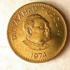 1974 Tonga Seniti - Au unc From Roll - Great Coin - Free Ship - Bin Ooo