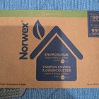 Norwex Enviroscrub 3pc Set Blue Recycled Microfiber Dual Sided Scrub Cloths New