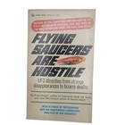 Flying Saucers Are Hostile Brad Steiger 1967 1st Printing Award Pb Ufo Alien Vtg