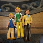 Vintage Fisher Price Dolls Loving Family Dollhouse 2 1970s 80s Lot B Set Of 3