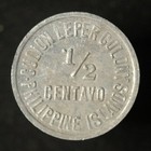 Philippines 1913 1 2 Centavo - Culion Leper Colony Token - Rare