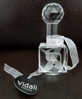 Vidali Collection Crystal Dreidel Clear 4 25   