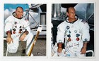 Apollo 12 Lot Of Vintage 8x10 Astronauts Signed Photos   Book Conrad  Bean  Nasa