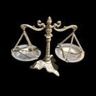 Vintage Miniature Brass Balance Scale Apothecary Jewelry Decorative 5 5 