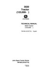 John Deere 3020 Row Crop Tractor Service Manual Repair Shop Technical Book
