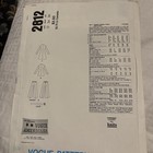 Vogue Vintage Pattern 2812 Teal Traina Unused Dress Tunic Pants Sz 12