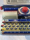 Vtg Louis Marx Junior Typewriter Toy Tin Litho Usa W  Original Box Ribbon 1950   s