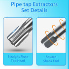 1  Npt Pipe Tap Carbon Steel Hand Threading Tool For Assorted Plumbers Mechan   