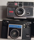 Lot Of 6 Vintage Kodak 126 Instamatic Film Cameras 304 104 44 x15 Untesed