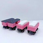 Wooden Railway Compatible Cargo   Box Car Train  Custom Made Thomas Friends  pk 