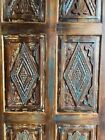 Vintage Carved Door Artistic Single Sliding Barn Door Interior Boho Farmhouse 84