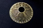 Brass Ceiling Chandelier Canopy With Kit 4 3 8  Ornate Vintage Antique Brass