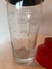 Vtg Per Alimenti 1966 Barman Shaker Glass Cocktail Shaker Italy Martini Rob Mcm