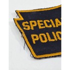 Vintage Special Police Keystone Patch Pennsylvania Embroidered Arm Band Pa