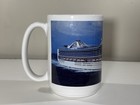 Crown Princess Cruises Ship Souvenir Coffee Mug - White Ceramic 15oz