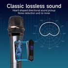 Wireless Karaoke Microphone Dynamic Mic Up160ft Range Handheld Plug-and-play    