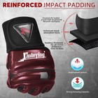 Xinluying Mma Gloves Boxing Punch Bag Training Martial Arts Large  Red